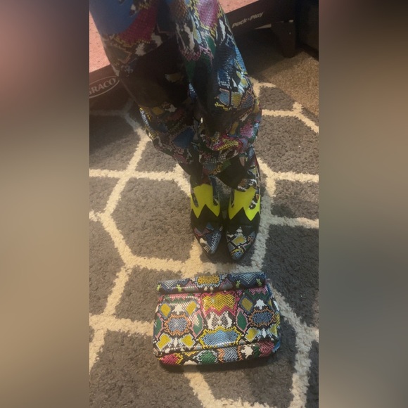 Nice boots and bag cowgirl size 10 - Picture 8 of 8